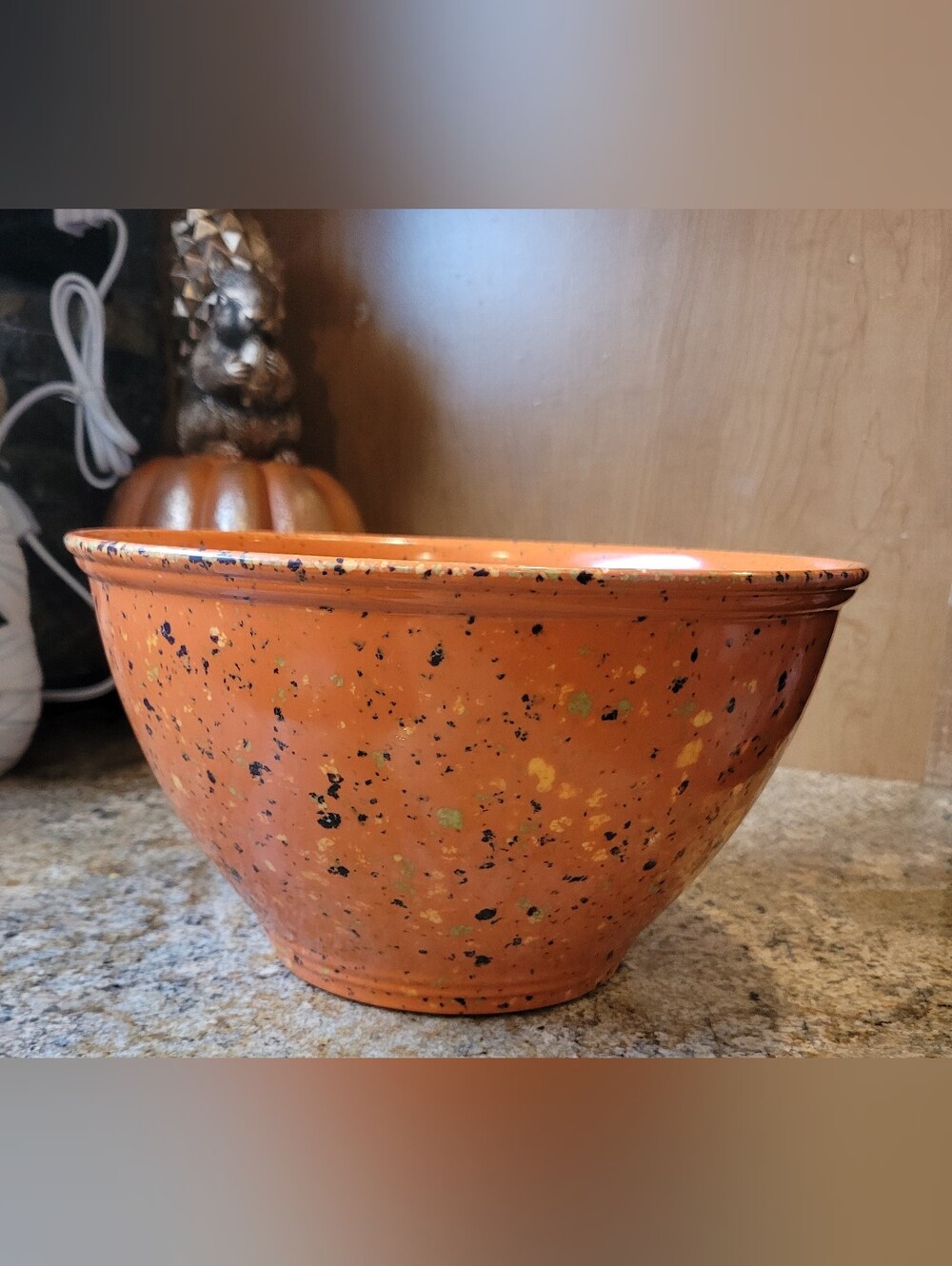 Rachael Ray Vintage Garbage Melamine Confetti Bowl